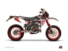 Rieju MRT 50 50cc Predator Graphic Kit Red