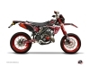 Rieju MRT 50 50cc Predator Graphic Kit Red Black