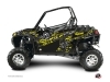 Kit Déco Portes Origine Polaris Predator SSV Polaris RZR 570/800/900 2008-2014 Noir Gris Jaune