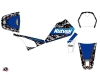 Yamaha PW 80 Dirt Bike Predator Graphic Kit Black Blue