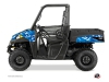 Polaris Ranger 570 UTV Predator Graphic Kit Blue