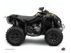 Kit Déco Quad Predator Can Am Renegade Noir Gris Jaune