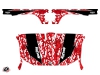 Yamaha Rhino UTV Predator Graphic Kit Red