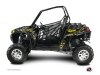 Polaris RZR 170 UTV Predator Graphic Kit Black Grey Yellow