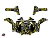 Polaris RZR 800 UTV Predator Graphic Kit Black Grey Yellow