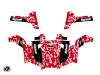 Polaris RZR 800 UTV Predator Graphic Kit Red