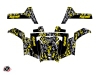 Polaris RZR 800 S UTV Predator Graphic Kit Black Grey Yellow