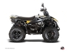 TGB Target ATV Predator Graphic Kit Black Yellow