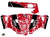 CF Moto U Force 800 UTV Predator Graphic Kit Red