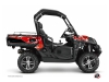 CF Moto U Force 800 UTV Predator Graphic Kit Red