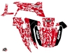 Yamaha Wolverine-R UTV Predator Graphic Kit Red