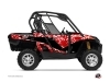 Graphic Kit Doors Standard XRW Predator Can Am Commander 2011-2017 Red