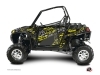 Kit Déco Portes Standard XRW Predator SSV Polaris RZR 570/800/900 2008-2014 Noir Gris Jaune