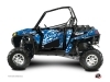 Kit Déco Portes Suicide XRW Predator SSV Polaris RZR 570/800/900 2008-2014 Bleu