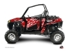 Graphic Kit Doors Suicide XRW Predator UTV Polaris RZR 570/800/900 2008-2014 Red