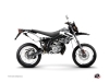 Kit Déco 50cc Predator Derbi Xrace Blanc