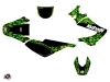 Derbi Xrace 50cc Predator Graphic Kit Black Green