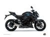 Kit Déco Moto Profil Suzuki GSX-S 1000 Noir Bleu