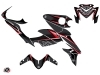 Kit Déco Moto Profil Suzuki GSX-S 1000 Noir Rouge