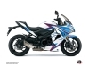 Kit Déco Moto Profil Suzuki GSX-S 1000 F Blanc