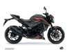 Kit Déco Moto Profil Suzuki GSX-S 750 Noir Rouge