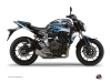 Yamaha MT 07 Street Bike Profil Graphic Kit Blue Black