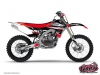 Yamaha 250 YZ Dirt Bike Pulsar Graphic Kit Red