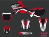 Kit Déco Moto Cross Pulsar Yamaha 125 YZ Rouge