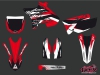 Kit Déco Moto Cross Pulsar Yamaha 250 YZ UFO Relift Rouge