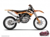 Kit Déco Moto Cross Pulsar KTM EXC-EXCF Noir