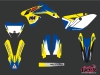 Suzuki 450 RMX Dirt Bike Pulsar Graphic Kit Blue