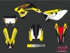 Suzuki 450 RMX Dirt Bike Pulsar Graphic Kit Black