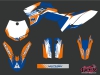 KTM 65 SX Dirt Bike Pulsar Graphic Kit Blue
