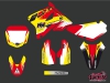 Suzuki 85 RM Dirt Bike Pulsar Graphic Kit Red