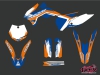 Kit Déco Moto Cross Pulsar KTM 85 SX Bleu