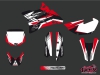 Yamaha 85 YZ Dirt Bike Pulsar Graphic Kit Red