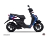 Yamaha NEOS Scooter Race Graphic Kit Blue