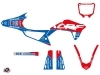 Honda 450 CRF Dirt Bike Rask Graphic Kit Blue