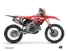 Honda 450 CRF Dirt Bike Rask Graphic Kit Black