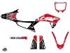 Honda 450 CRF Dirt Bike Rask Graphic Kit Black