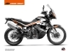 KTM 790 Adventure Street Bike Raster Graphic Kit Black White