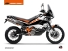 KTM 990 Adventure Street Bike Raster Graphic Kit Black White