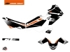 Kit Déco Moto Raster KTM 990 Adventure Noir Blanc