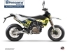 Kit Déco Moto Cross Reef Husqvarna 701 Supermoto Bleu