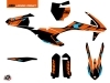 KTM 150 SX Dirt Bike Reflex Graphic Kit Orange
