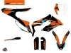 Kit Déco Moto Cross Reflex KTM 350 FREERIDE Orange