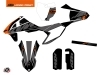 KTM 50 SX Dirt Bike Reflex Graphic Kit Black