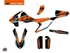 Kit Déco Moto Cross Reflex KTM 65 SX Orange