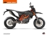 KTM 690 SMC R Dirt Bike Reflex Graphic Kit Black