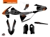 KTM 85 SX Dirt Bike Reflex Graphic Kit Black